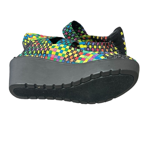 Steven by Steve Madden Size 6.5 Brice Multicolor Wedge - Picture 7 of 7